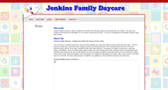 Desktop Screenshot of jenkinsdaycare.com